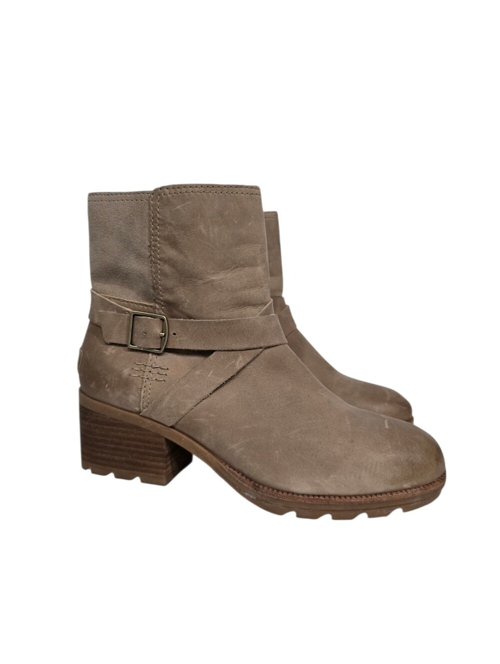 Sorel Cate Taupe Ankle Boots